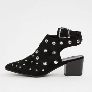 Topshop Madness Studded Boots, Size 8.5